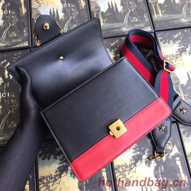 Gucci Dionysus small top handle bag 523367 black&red&green