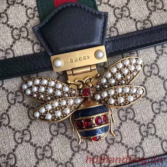 Gucci Queen Margaret GG small top handle bag 476541 black