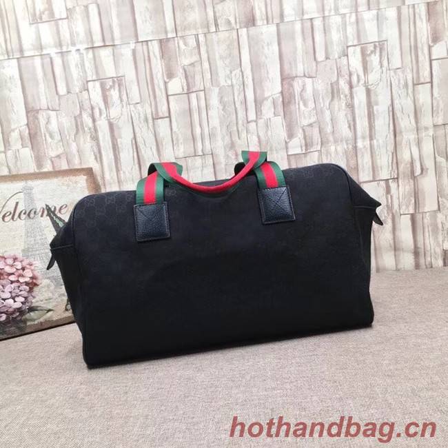Gucci GG Supreme canvas Travelling bag 146310 black