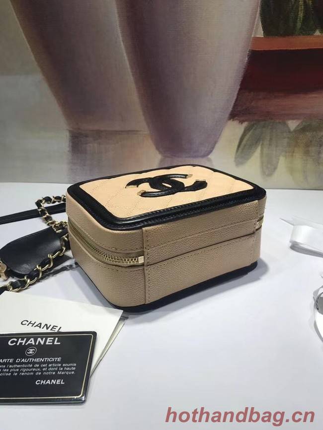 Chanel mini Vanity Case Original A93342 apricot