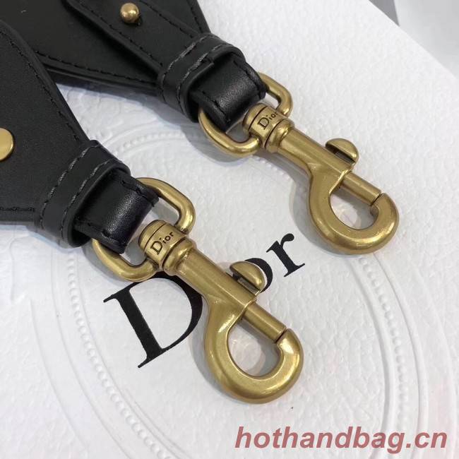 Dior MULTI-COLOURED CANVAS SHOULDER STRAP WITH MEDALLIONS 2659