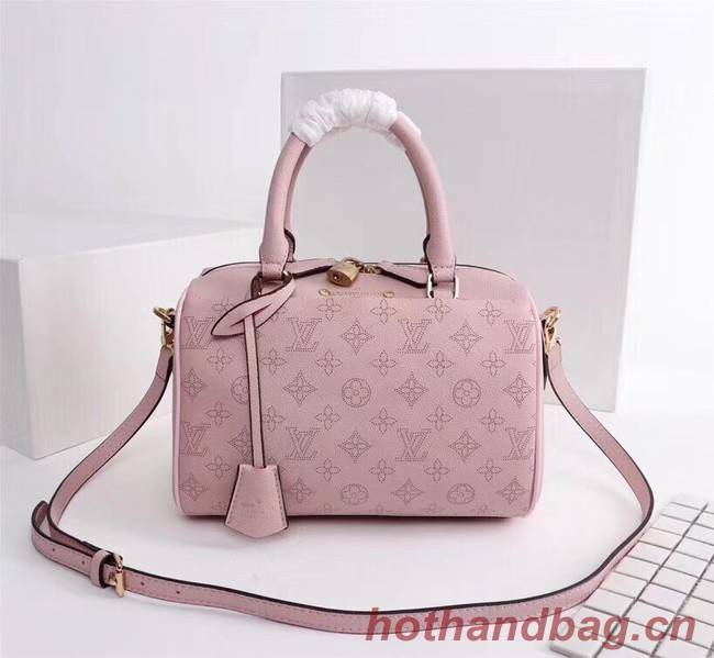 Louis Vuitton Mahina Leather SPEEDY BANDOULIERE 30 M40431 pink