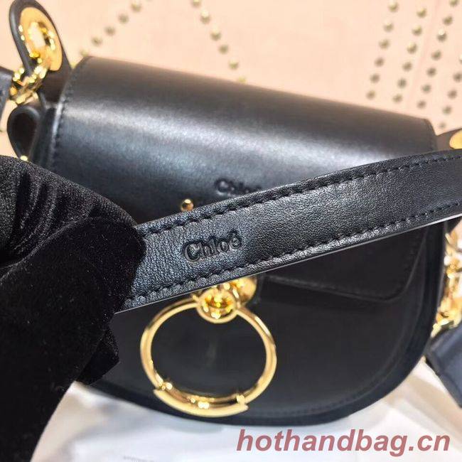 CHLOE Tess Small leather shoulder bag 3E153 black