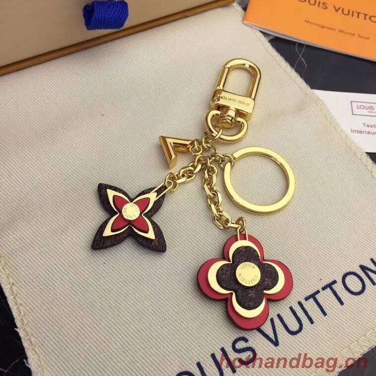 Louis vuitton BLOOMING FLOWERS BAG CHARM AND KEY HOLDER M63084