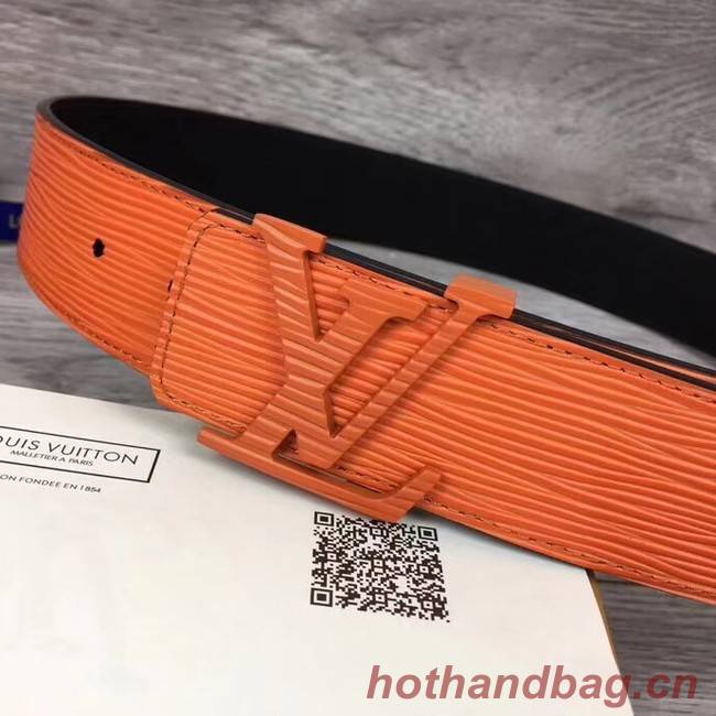 Louis Vuitton INITIALES 40MM BELT M0035S orange