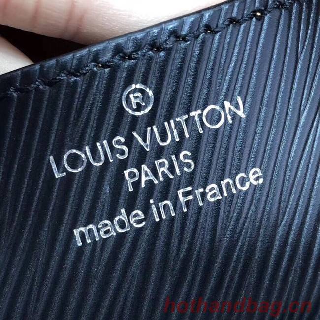 Louis vuitton original epi leather TWIST MM M52503 black