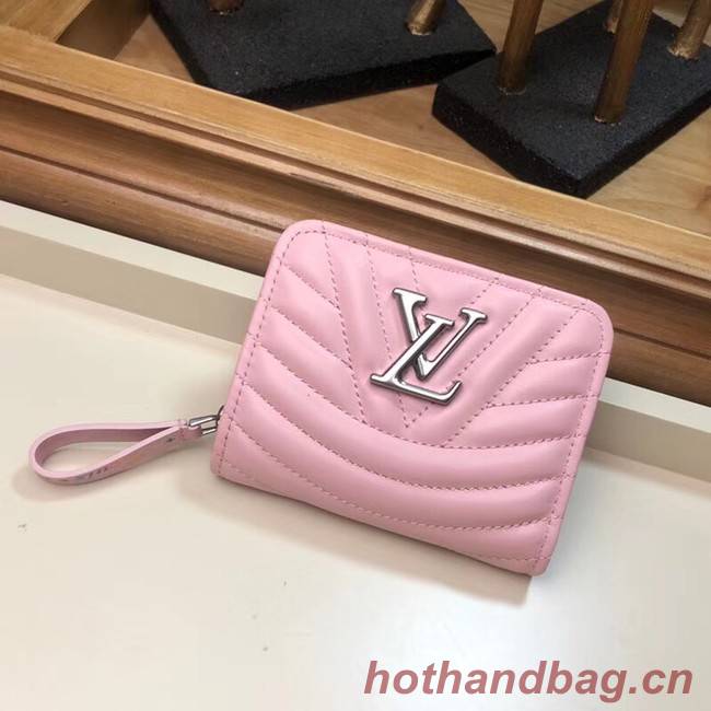 LOUIS VUITTON NEW WAVE COMPACT WALLET M63789 pink