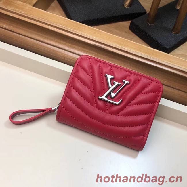 LOUIS VUITTON NEW WAVE COMPACT WALLET M63789 red