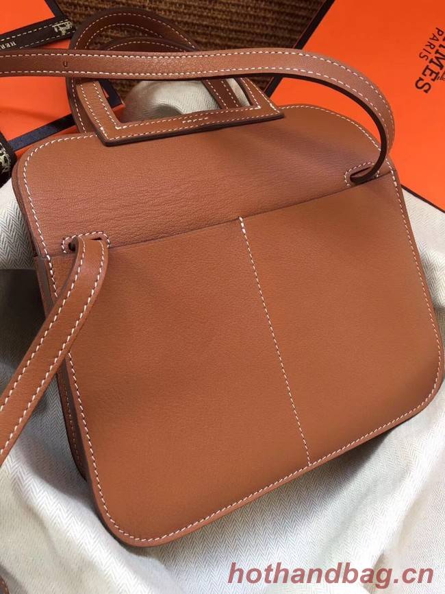 Hermes Original Halzan mini bag H069523 brown