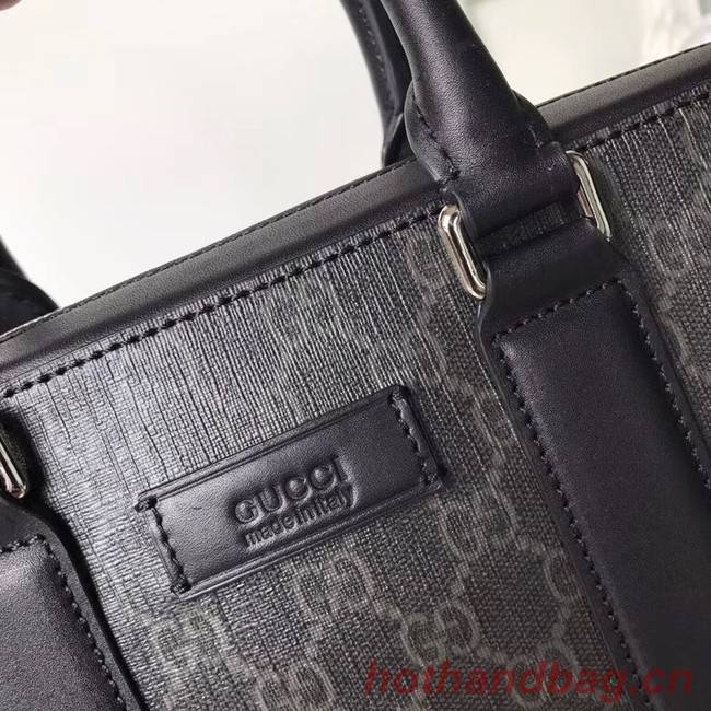 Gucci GG canvas top quality tote bag 387102 black