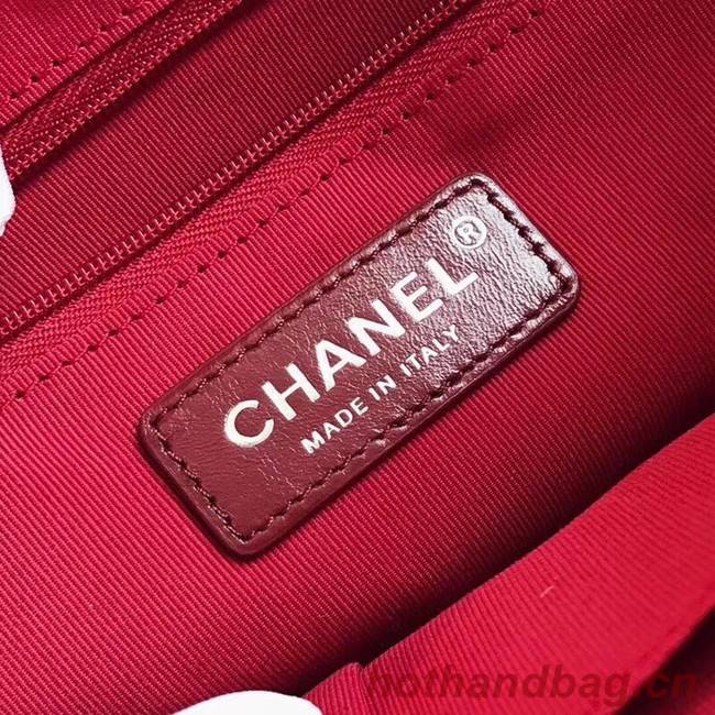 CHANEL GABRIELLE Hobo Bag Bag A93824 red
