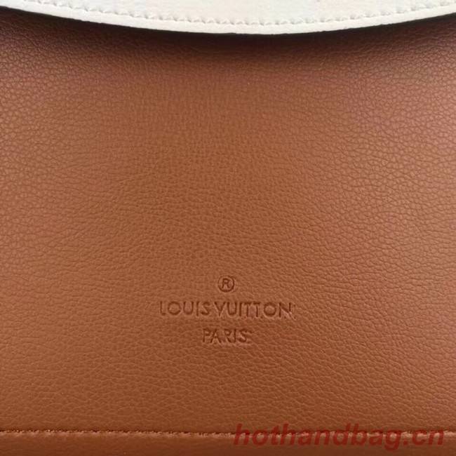 Louis Vuitton LOCKME EVER M51395 brown&white