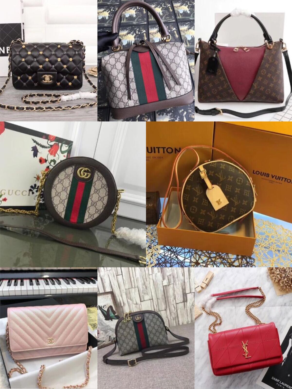 XMAS Gifts Order Amount Over 1000USD Free Gift(Choose one of handbag on our on sale list)