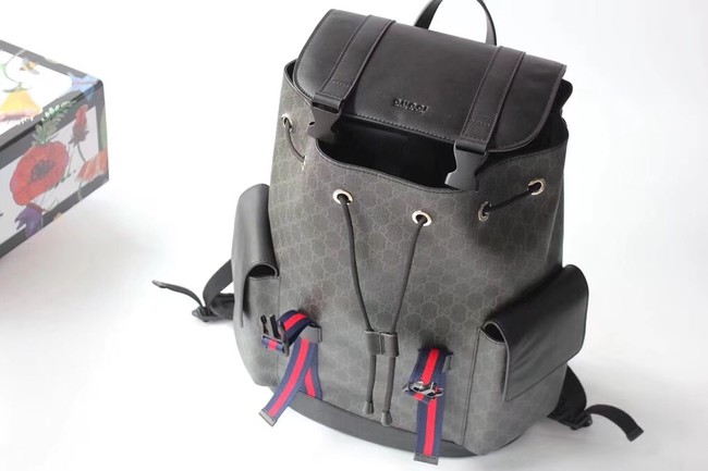 Gucci Soft GG Supreme backpack 495563 black