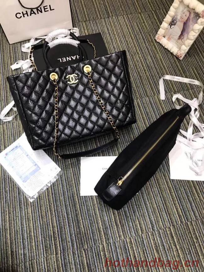 Chanel Original large shopping bag A93525 black