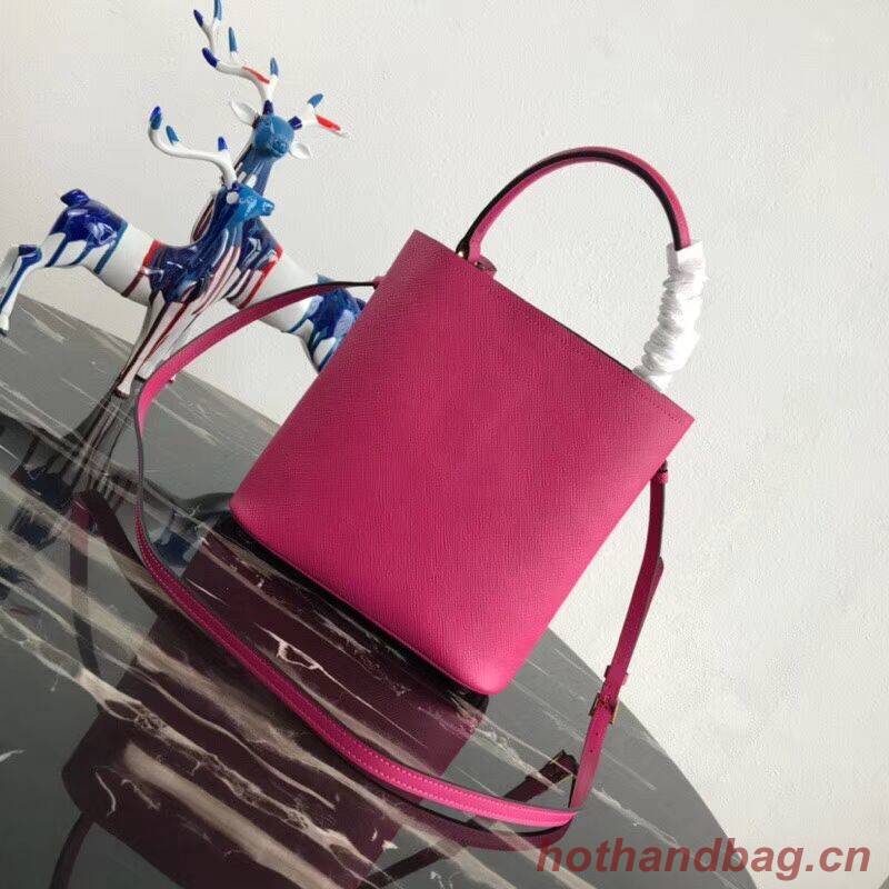 Prada Double Saffiano leather bag 1BA212 rose