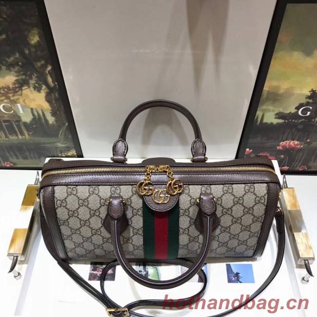 Gucci GG canvas ophidia top quality tote bag 524532 brown