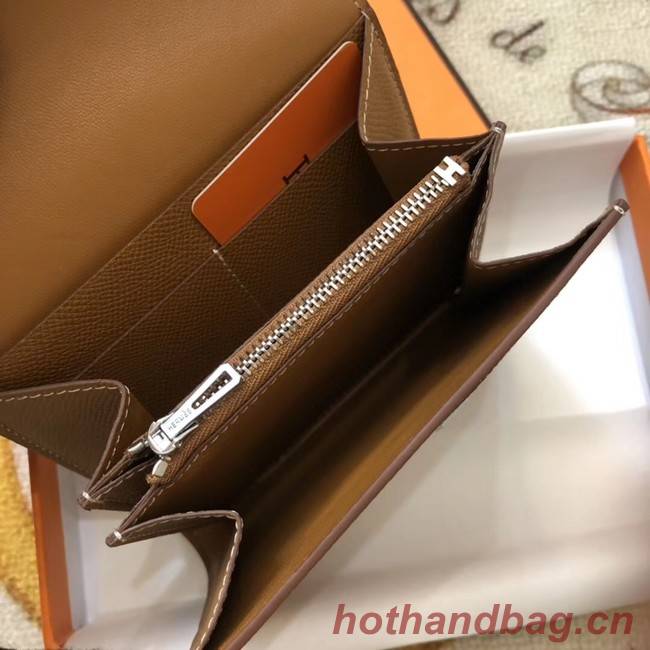 Hermes Constance Wallets espom leather H2297 brown
