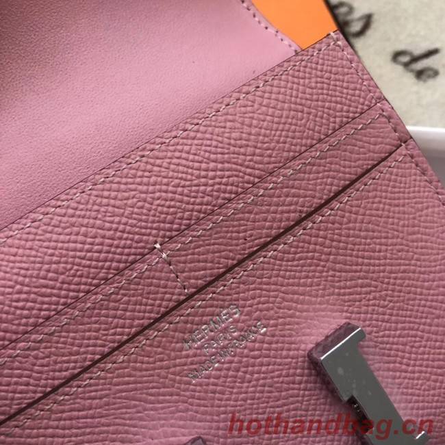 Hermes Constance Wallets espom leather H2297 pink