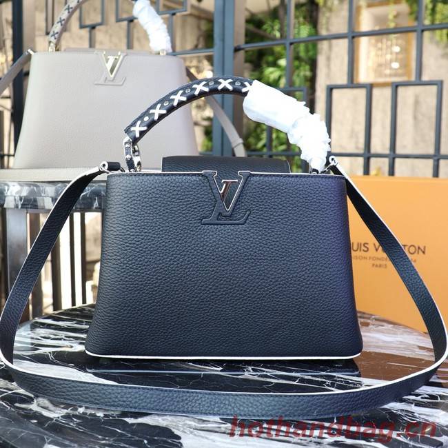 Louis Vuitton CAPUCINES PM M52388 black