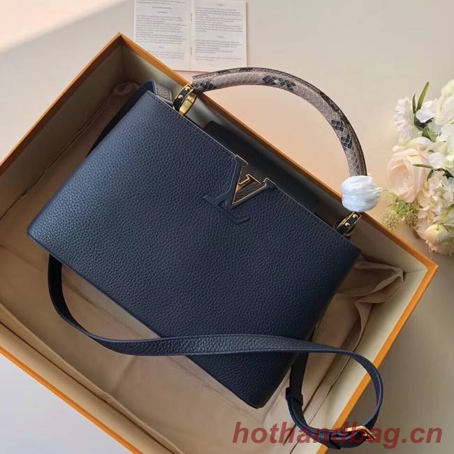 Louis Vuitton CAPUCINES PM M51814 dark blue