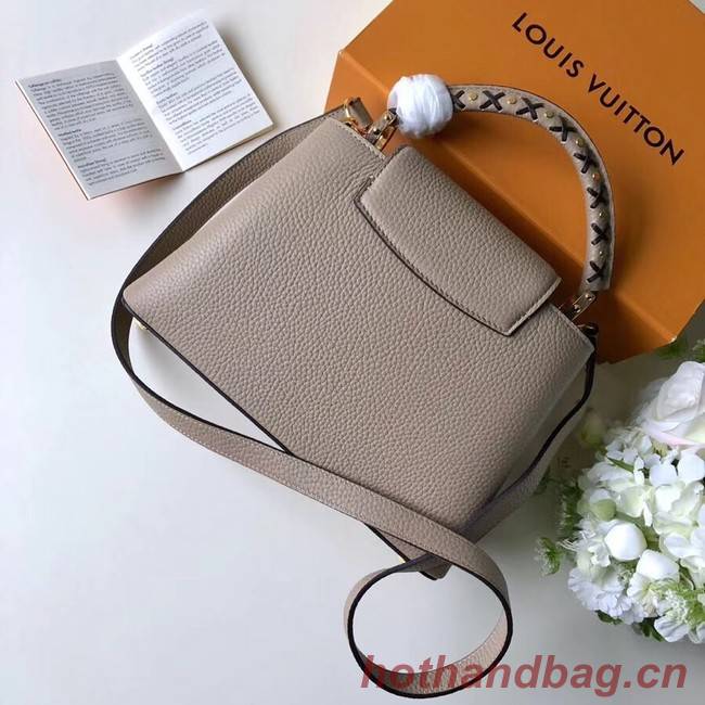 Louis Vuitton CAPUCINES PM M52387 grey