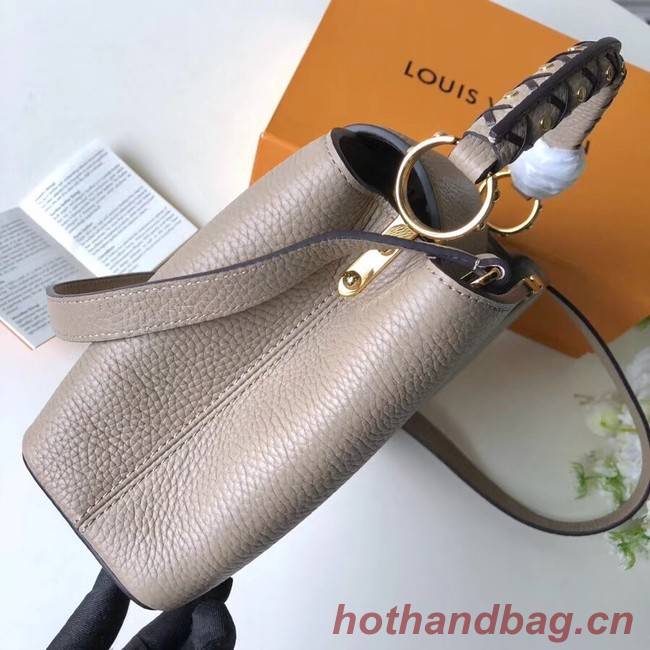 Louis Vuitton CAPUCINES PM M52387 grey