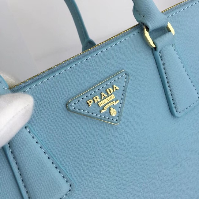Prada Galleria Small Saffiano Leather Bag BN2316 light blue