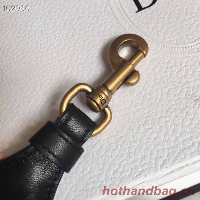 Dior Leather Strap 035891 black