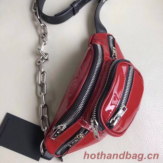Alexander Wang leather Mini-pocket 0002 red