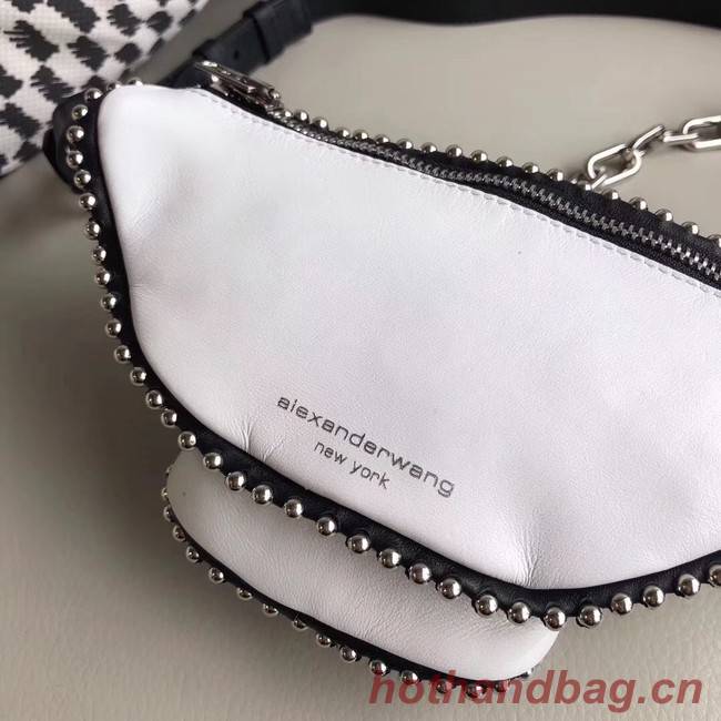 Alexander Wang leather Mini-pocket 0002 white
