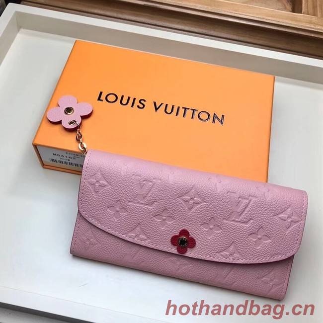 Louis Vuitton EMILIE WALLET M63918 Rose Ballerine