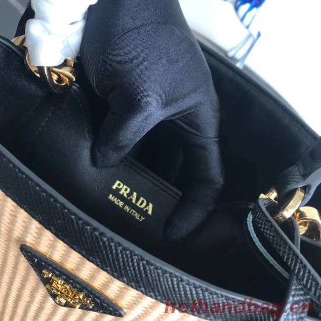 Prada Double Medium bag 1BA210 black