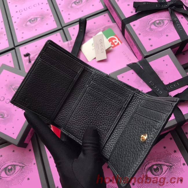 Gucci GG Marmont card case 474746 black