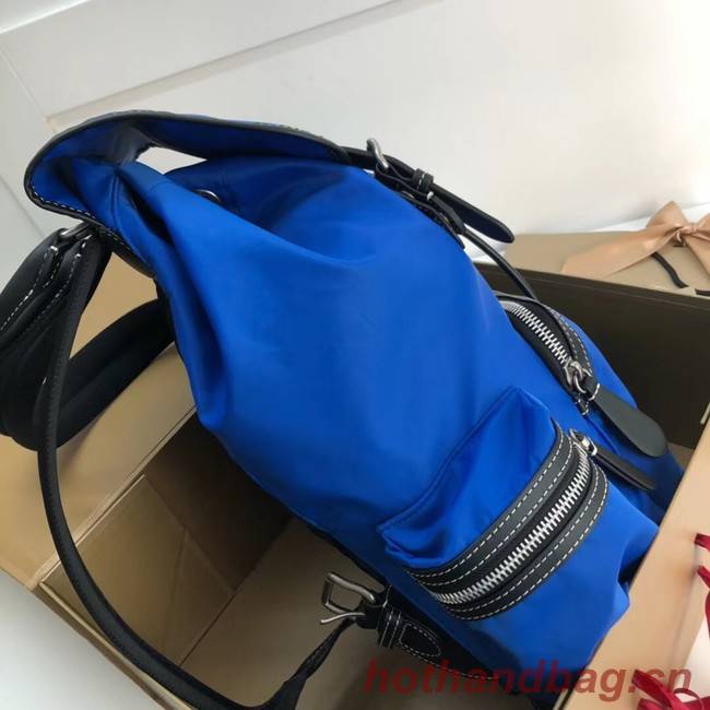 BURBERRY nylon backpack 48791 light blue