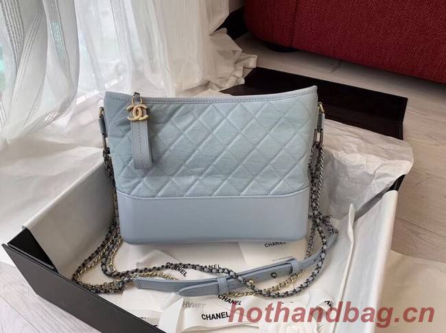 Chanel gabrielle hobo bag A93824 light blue