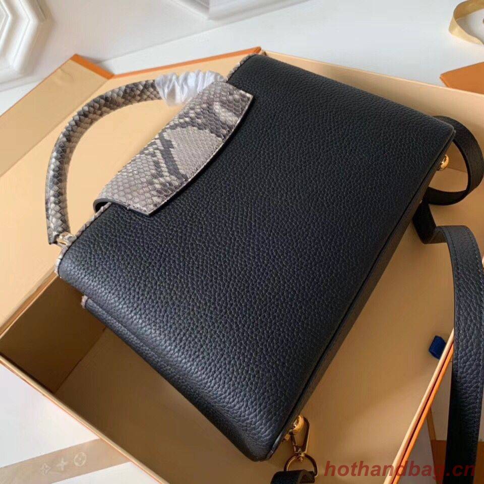 Louis Vuitton Original CAPUCINES PM M94586 Black
