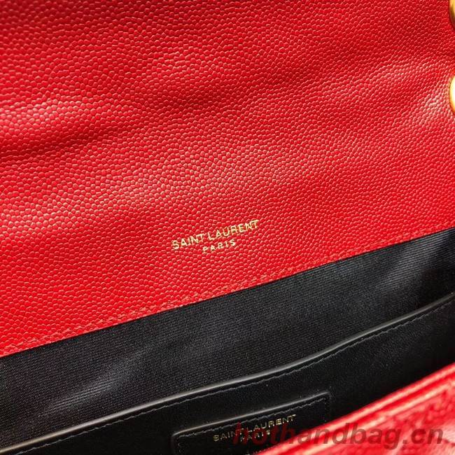 SAINT LAURENT Medium satchel 487206 red