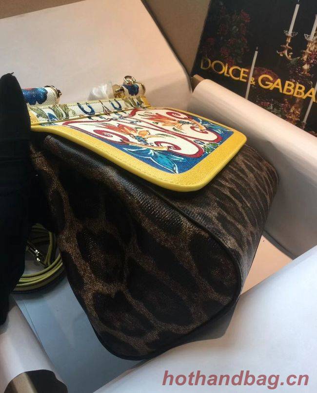 Dolce & Gabbana SICILY Bag Calfskin Leather 4136-6