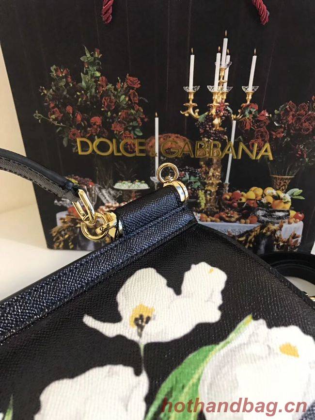 Dolce & Gabbana SICILY Bag Calfskin Leather 4136 Lily