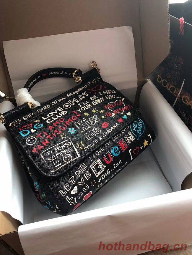 Dolce & Gabbana SICILY Bag Calfskin Leather 4136-16