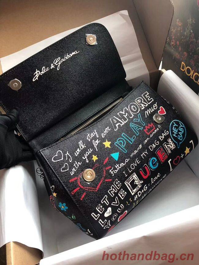 Dolce & Gabbana SICILY Bag Calfskin Leather 4136-16