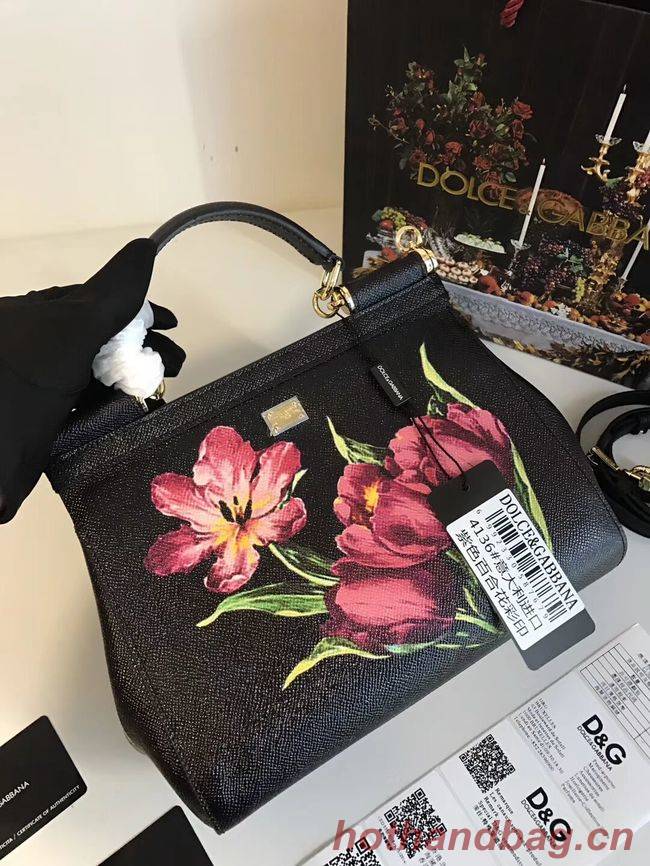 Dolce & Gabbana SICILY Bag Calfskin Leather 4136-27