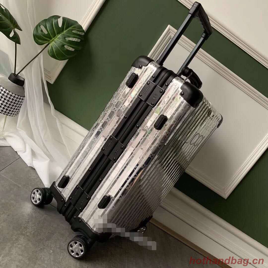 Gucci Travel Luggage GG19588 Silver
