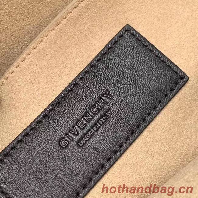 GIVENCHY Whip large leather shoulder bag 37101 black