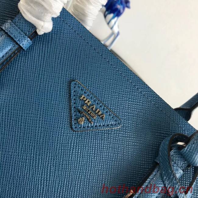 Prada Saffiano original Leather Tote Bag BN2838 blue