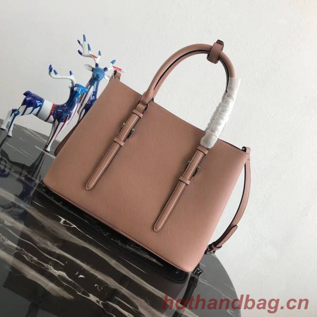 Prada Saffiano original Leather Tote Bag BN2838 pink