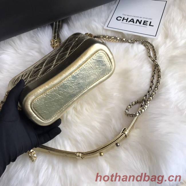 CHANEL GABRIELLE Original Small Hobo Bag A91810 Gold