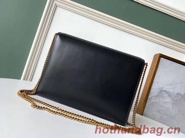 SAINT LAURENT Cassandra leather shoulder bag 532750 black