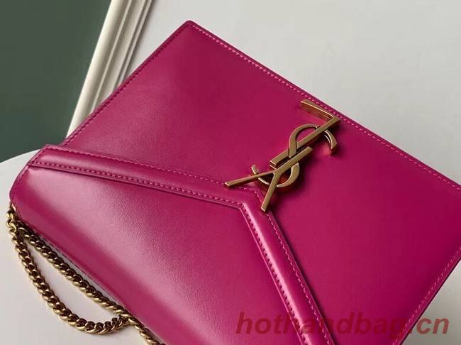 SAINT LAURENT Cassandra leather shoulder bag 532750 rose